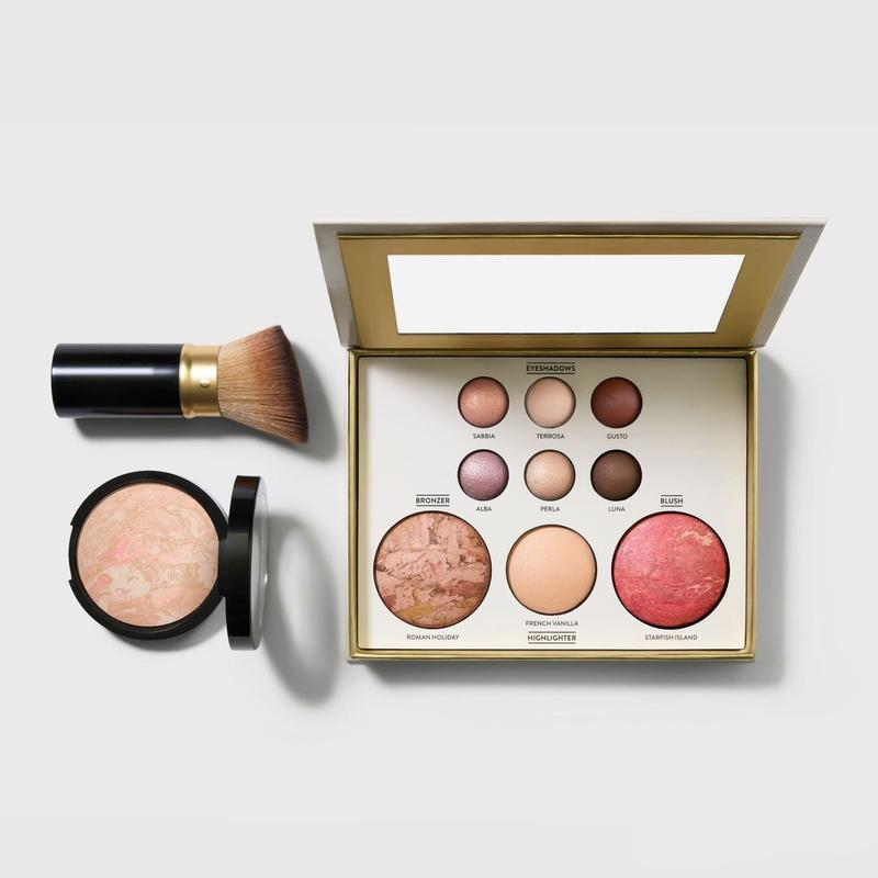 Baked Starter Kit - Full Face Palette, Foundation & Brush