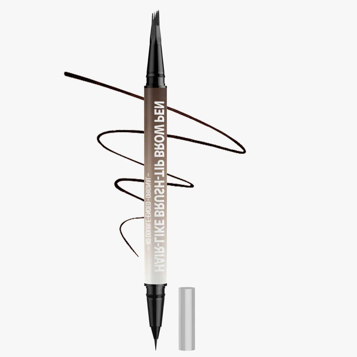 2-in-1 4d Microblading Eyebrow Pen with Square Brush