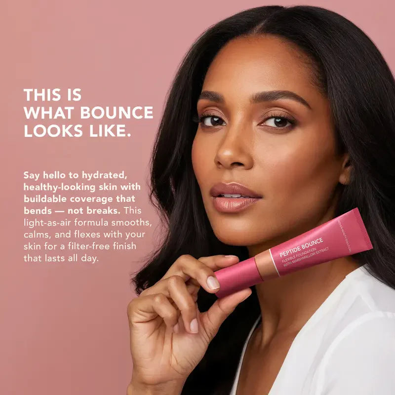 Peptide Bounce Flexible Foundation with Brush