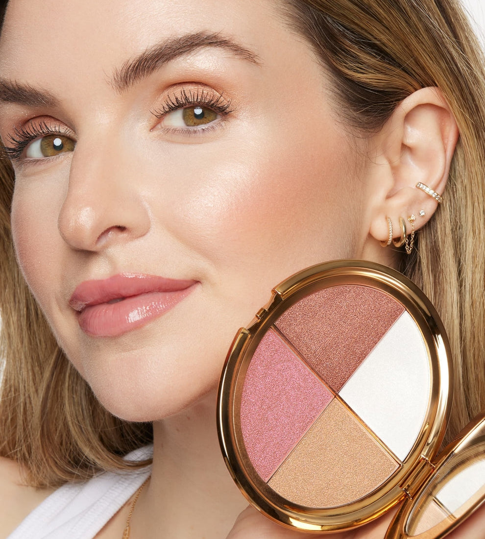 ✨Glow Gallery highlighting eye & cheek palette