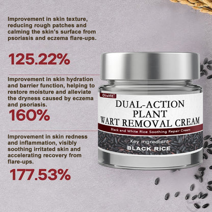 Divifit® Black Rice Skin Repair Essence Cream ⚕️ FDA Certified (Eliminates warts and skin tags, relieves psoriasis, improves keratin build-up and follicular keratinization, fades pigmentation, sun spots & age spots)