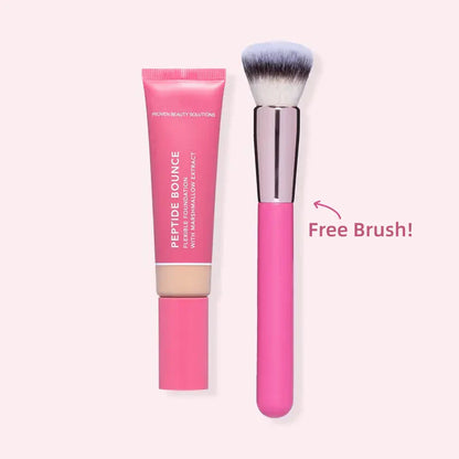 Peptide Bounce Flexible Foundation with Brush