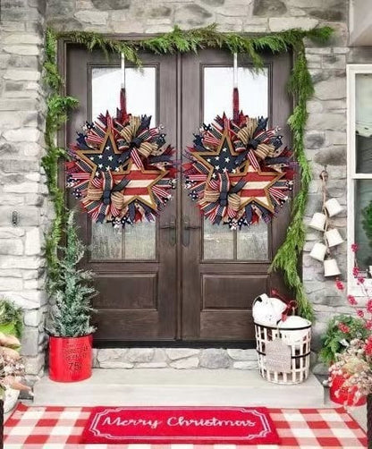 🔥Flash Sale-60% Off🔥Honor the Journey: The Hand-Crafted 250th Anniversary Tribute Wreath