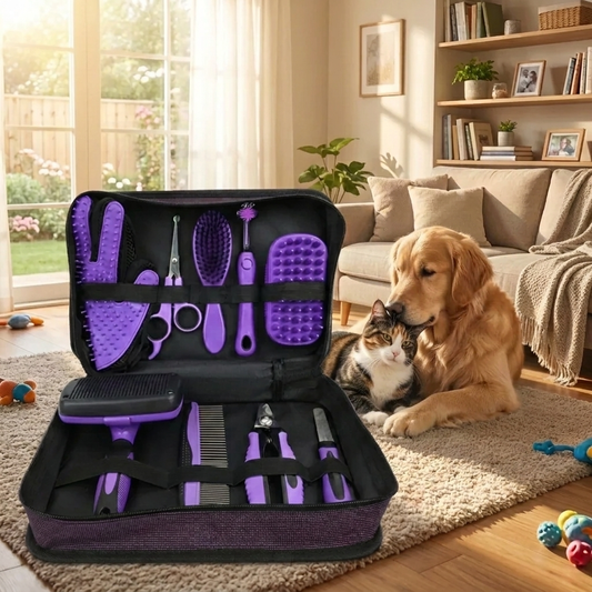 9-Piece Pet Care Essentials Kit